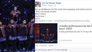 India's Got Talent - Honey Boys supports Yo Yo Boys!