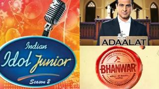 Indian Idol Junior 2 to replace Bhanwar; Adaalat to get a new time slot!