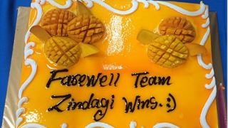Zindagi Wins team host farewell party