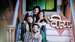 Team Veera welcomes their special fan on sets!