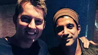 When Farhan Akhtar met Brett Lee
