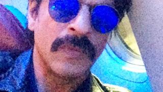 SRK shares mustachioed look