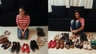 Pooja Gor's shoe fetish in London!