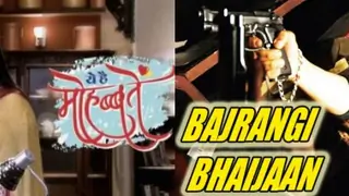 Omg: Salman Khan on the sets of Ye Hai Mohabbatein Thumbnail