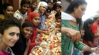Divyanka treats everyone with Iftari on the set! Thumbnail