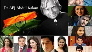 Television actors pay tribute to former President APJ Abdul Kalam Thumbnail