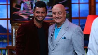 Post Comedy Nights.., Suresh Raina to be seen on The Anupam Kher Show...!