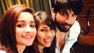 Shahid Kapoor and Alia Bhatt on the sets of Kaisi Yeh Yaariaan!