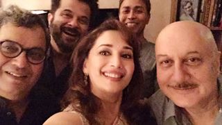 Madhuri congratulates Subhash Ghai