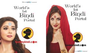 Tina Dutta, Pooja Banerjee endorse online portal for bindis!!