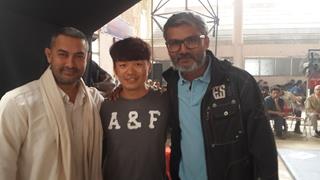 Wang Bao Qiang meets Aamir Khan!
