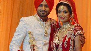 Newly wed couple Harbhajan Singh and Geeta Basra on 'Comedy Nights with Kapil'!