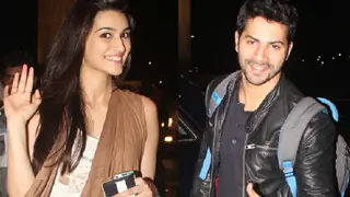 Kriti Sanon, Varun Dhawan play pranks on 'Dilwale' sets Thumbnail