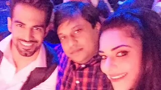 Poonam Preet and Upen Patel's romantic act on a TV show! Thumbnail