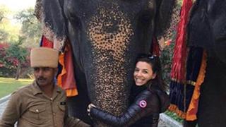 Eva Longoria completes golden triangle trip in India