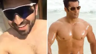 Ayushmann goes shirtless to wish Salman Khan Thumbnail