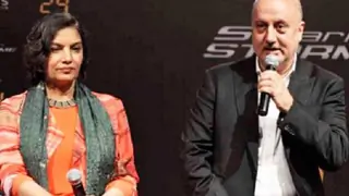 I stand with Anupam Kher: Shabana Azmi Thumbnail