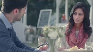 Shaheer Sheikh and Erica Fernandes working on their chemistry!