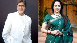 Amitabh Bachchan, Hema Malini get together for Maharashtra Night!