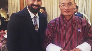 Rannvijay Singha dines with Bhutan PM