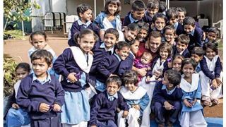 Salman Khan shoots with children for 'Sultan'