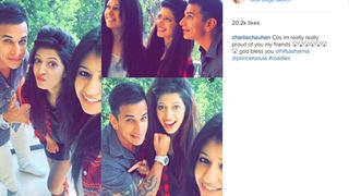 Who is Charlie Chauhan holidaying in Goa with..??