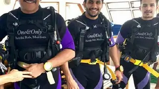 Nagarjuna goes scuba diving with sons in Maldives Thumbnail
