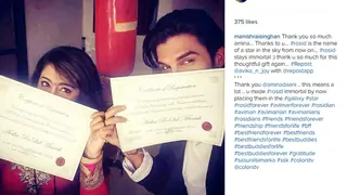 The fan favourite 'RoSid' from 'Sasural Simar Ka' get a star..! Thumbnail