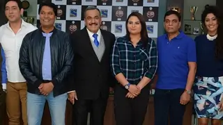 Team CID felicitate the winners of Shaatir Lekhak Contest
