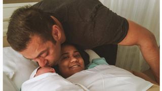 Salman Khan FINALLY meets his nephew; BUT he is not alone!