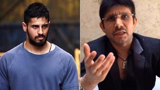 Don't make personal or cheap comments: Sidharth Malhotra on KRK