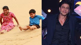 SRK sends 'best wishes' to 'Dhanak' stars kids