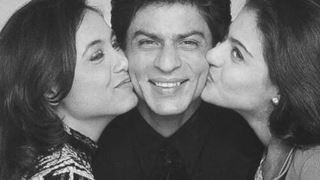 SRK recreates his Kuch Kuch Hota Hai Moments with Alia & Parineeti
