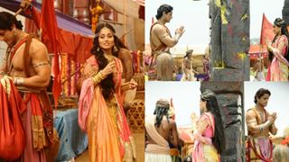 The beginning of Ashoka and Kaurwaki's 'UNION' on Chakravartin Ashoka Samrat!