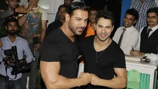 John, Varun look suave in first 'Dishoom' poster Thumbnail