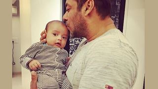 When Mamu Salman Khan visited his little nephew Ahil...