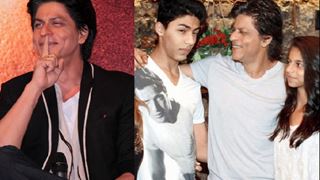 SRK reveals that he and his kids don't take bath on numerous days...