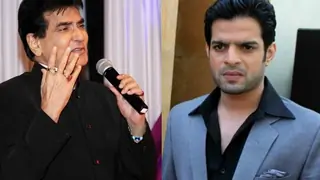 Jeetendra Reprimands Karan Patel for coming late on set?! Thumbnail