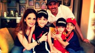 Hrithik Roshan - Sussane Khan holiday together with kids