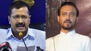 Irrfan meets Arvind Kejriwal as 'aam aadmi' Thumbnail