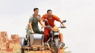 John and Varun in a Sholay state of mind