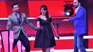 Jay Bhanushali and Sugandha Mishra dance to Coach Shekhar's tunes on The Voice India Kids