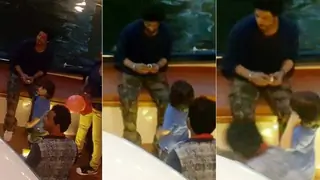 IN PICS: Shah Rukh Khan having a fun time with son, AbRam Khan Thumbnail