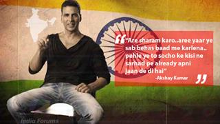 This video of Akshay on Indo-Pak controversy will give you GOOSEBUMPS!