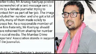 Reporter Union demand APOLOGY from Anurag Kashyap for his CHEAP ACT Thumbnail