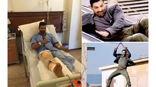 My first thought was, I THINK MY KNEE IS GONE: John Abraham