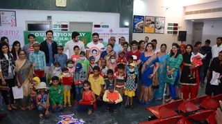 When Shashank, Shivin, and Mrunal met cancer patients in Jaipur!