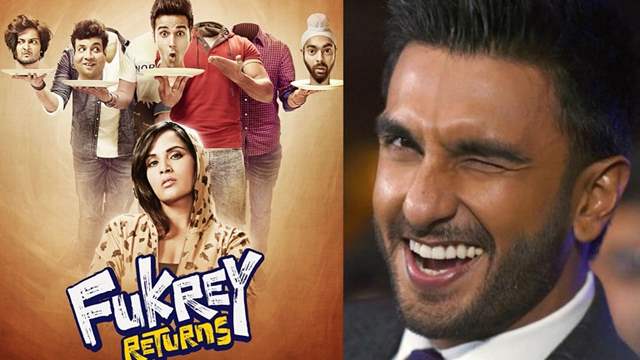 Ranveer Singh All Praises For Fukrey Returns India Forums