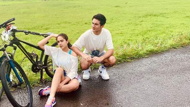 Sara Ali Khan writes an adorable poem as she shares photos from her day out with brother ...