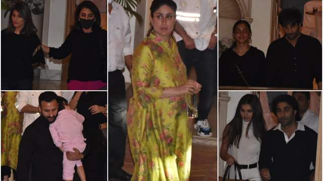 Randhir Kapoor birthday: Kareena-Saif, Alia-Ranbir, Tara ...